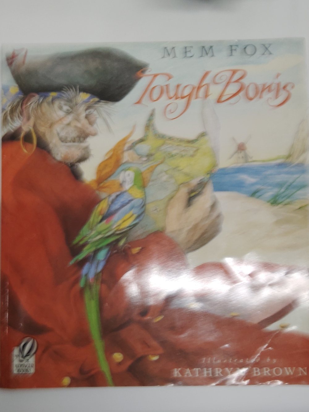 Tough Boris Illustrated Children's Book - Red Cover